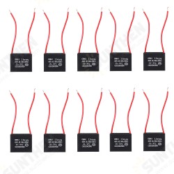10pcs CBB61 450V 2.5uf Starting Capacitance AC Fan Capacitor CBB Motor Run Capacitor 450V 2.5MF 10pcs CBB61 450V 2.5uf Starting Capacitance AC Fan Capacitor CBB Motor Run Capacitor 450V 2.5MF