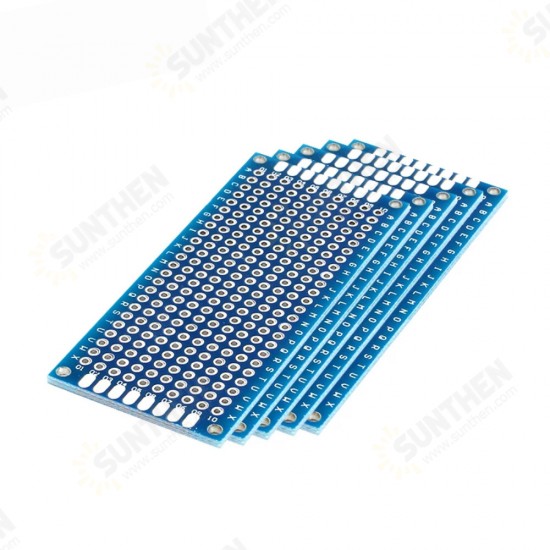 10pcs Electronic PCB Board 3x7cm Diy Universal Printed Circuit Board 3*7cm Double Side Prototyping PCB For Arduino Copper Plate