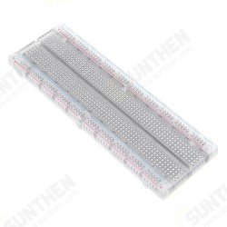 10pcs MB-102 MB102 Transparent Breadboard 830 Point Solderless PCB Bread Board Test Develop DIY 10pcs MB-102 MB102 Transparent Breadboard 830 Point Solderless PCB Bread Board Test Develop DIY