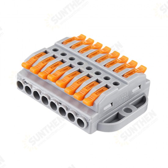 10pcs PCT-228A Quick Terminals Wire Connector Universal Terminal Block 32A