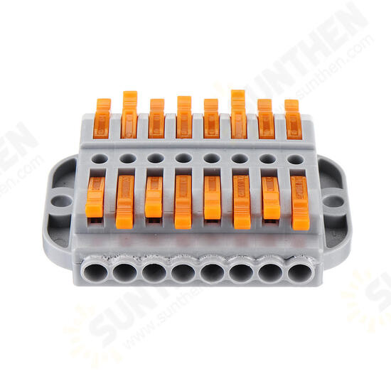 10pcs PCT-228A Quick Terminals Wire Connector Universal Terminal Block 32A