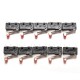 10pcs Roller Lever Arm PCB Terminals Micro Limit Normal Open/Close Switch KW12-3