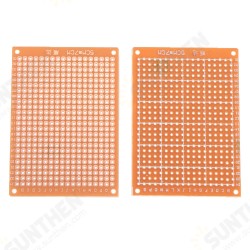 10pcs Universal PCB Board 5x7cm 2.54mm Hole Pitch DIY Prototype Paper Printed Circuit Board Panel Single Sided Board 10pcs Universal PCB Board 5x7cm 2.54mm Hole Pitch DIY Prototype Paper Printed Circuit Board Panel Single Sided Board
