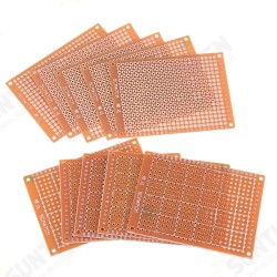 10pcs Universal PCB Board 5x7cm 2.54mm Hole Pitch DIY Prototype Paper Printed Circuit Board Panel Single Sided Board 10pcs Universal PCB Board 5x7cm 2.54mm Hole Pitch DIY Prototype Paper Printed Circuit Board Panel Single Sided Board