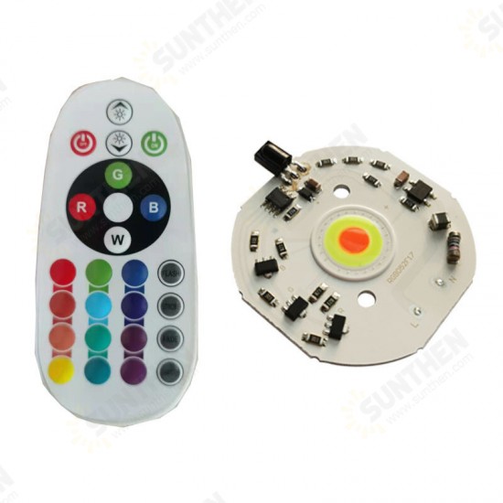 110V 220V Sunset Lamp Beads RGB Light Source Projection Floor Light with 5V Remote Control