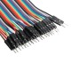 120pcs 20cm Male to Male Color Breadboard Jumper Cable Dupont Wire