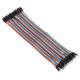 120pcs 20cm Male to Male Color Breadboard Jumper Cable Dupont Wire