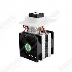 12V 10A DIY Electronic Refrigerator Production Kit Module Semiconductor Refrigeration Chip Radiator System with 1/2 Tube 12V 10A DIY Electronic Refrigerator Production Kit Module Semiconductor Refrigeration Chip Radiator System with 1/2 Tube