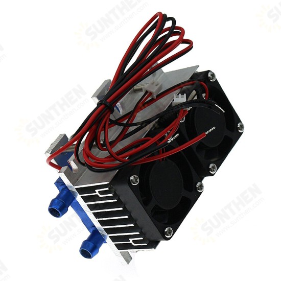 12V 144W Semiconductor Refrigeration Sheet Small Air Conditioning Fan Cooling Refrigeration Kit