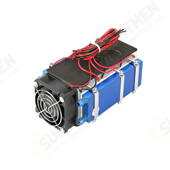 12V 280/420/576W Cooler Refrigerators Chip System with 4/6/8 Chips Portable Electronic Semiconductor Cooling Radiator Kit