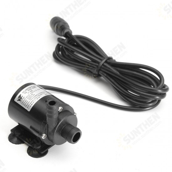 12V 280L/H Water Pump Mini Brushless Water Pump Submersible Motor