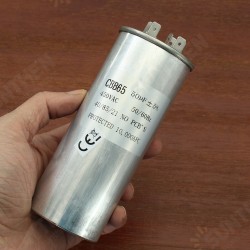 15-50uF Motor Capacitor CBB65 450VAC Air Conditioner Compressor Start Capacitor 15-50uF Motor Capacitor CBB65 450VAC Air Conditioner Compressor Start Capacitor