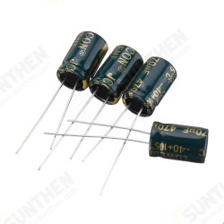 150Pcs 25V 470UF 8 x12MM High Frequency Low ESR Radial Electrolytic Capacitor 150Pcs 25V 470UF 8 x12MM High Frequency Low ESR Radial Electrolytic Capacitor