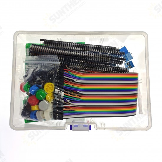 175PCS PCB Circuit Board LED Diode Connector Terminal Tact Switch Electronic Component Kit