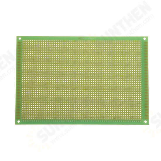 1pcs 12*18cm 12X18cm FR4 Single-Sided PCB Experiment Printed Circuit Board Epoxy Glass Fiber FR-4 Green Prototype Universal