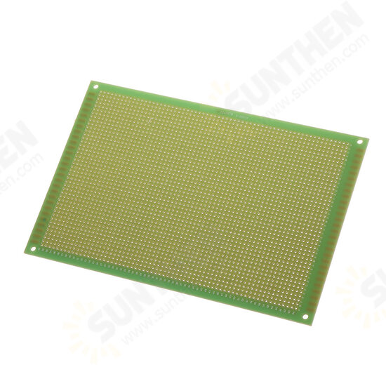 1pcs 12*18cm 12X18cm FR4 Single-Sided PCB Experiment Printed Circuit Board Epoxy Glass Fiber FR-4 Green Prototype Universal