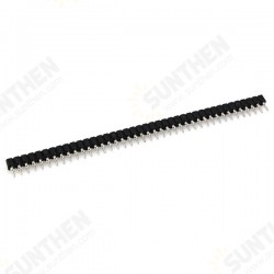 1pcs 40Pin Single Row 2.54mm Round Female Header Pin 1pcs 40Pin Single Row 2.54mm Round Female Header Pin