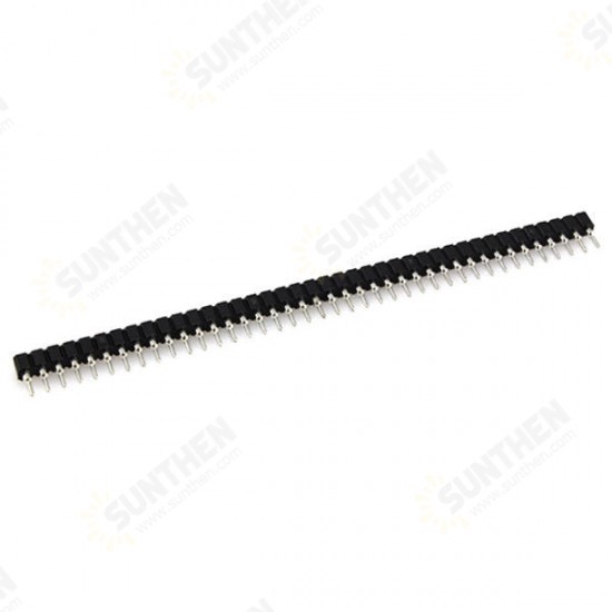 1pcs 40Pin Single Row 2.54mm Round Female Header Pin