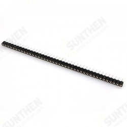 1pcs 40Pin Single Row 2.54mm Round Female Header Pin 1pcs 40Pin Single Row 2.54mm Round Female Header Pin
