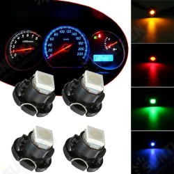 1pcs T5 Wedge 5050 SMD LED Bulb Dashboard Gauge Cluster Instrument Light 12V 1pcs T5 Wedge 5050 SMD LED Bulb Dashboard Gauge Cluster Instrument Light 12V