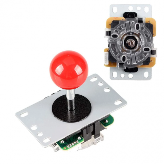 2 Player LED Arcade DIY Kits USB Encoder to PC Joystick + led Arcade Buttons Switch for Raspberry Pi 4 Model Project