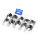200Pcs 10 Values Rectifier Diode Assorted Kit 1N4001 1N4002 1N4003 1N4004 1N4005 1N4006 1N4007 1N5817 1N5818 1N5819 with Box