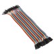 200Pcs 20cm Male To Female Jump Cable Dupont Line