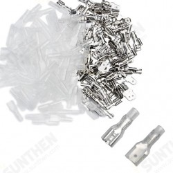200Pcs 2.8mm/4.8mm/6.3mm Silver Terminals 200Pcs 2.8mm/4.8mm/6.3mm Silver Terminals