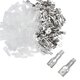 200Pcs 2.8mm/4.8mm/6.3mm Silver Terminals