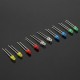 200Pcs 3MM LED Light Assorted Kit Red Green Blue Yellow White DIY LEDs Set