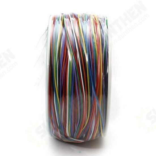 200m 0.55mm 8 Color Circuit Board Single-Core Tinned Copper Wire Jumper Cable Dupont Wire