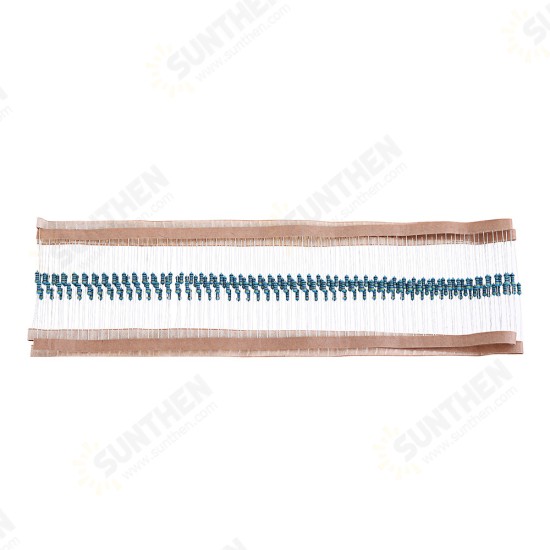 200pcs 1/4W 470 ohm Resistor +/- 1% ROHS1/4w 470R ohm Metal Film Resistors / 0.25W Watt Color Ring Resistance Carbon Film