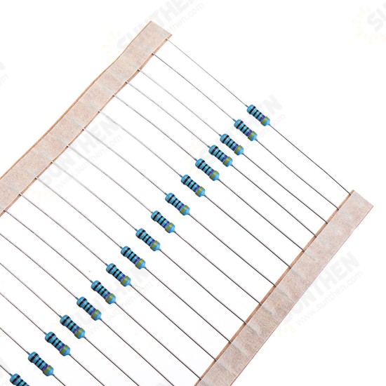 200pcs 1/4W 470 ohm Resistor +/- 1% ROHS1/4w 470R ohm Metal Film Resistors / 0.25W Watt Color Ring Resistance Carbon Film