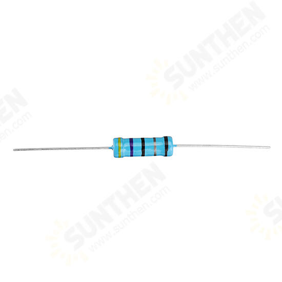 200pcs 3W 47R 47 ohm Metal Film Resistor 1% Error 3w DIP Color Ring Resistance