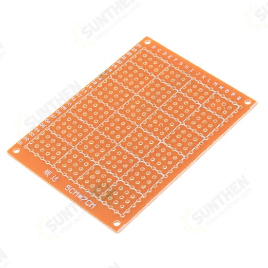 200pcs Universal PCB Board 5x7cm 2.54mm Hole Pitch DIY Prototype Paper Printed Circuit Board Panel Single Sided Board