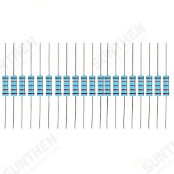 20pcs 2W 120KR Metal Film Resistor Resistance 1% 120K ohm Resistor 20pcs 2W 120KR Metal Film Resistor Resistance 1% 120K ohm Resistor