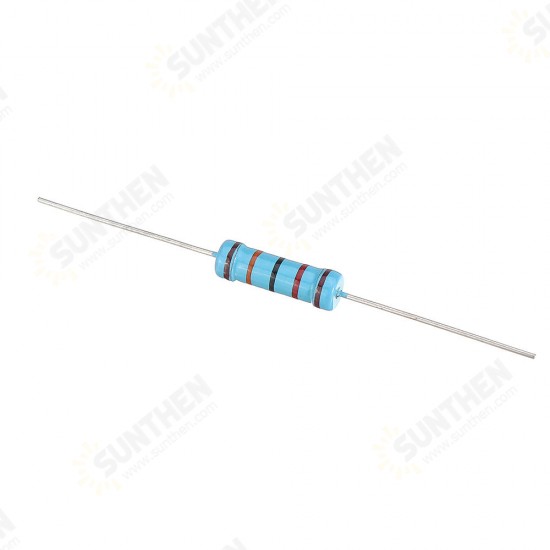 20pcs 2W 120KR Metal Film Resistor Resistance 1% 120K ohm Resistor