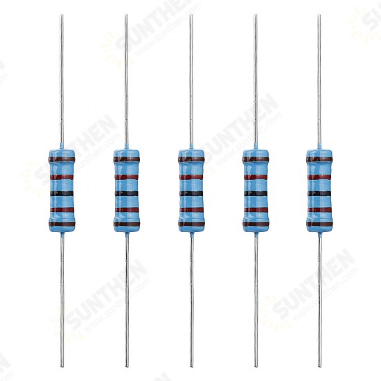 20pcs 2W 12KR Metal Film Resistor Resistance 1% 12K ohm Resistor