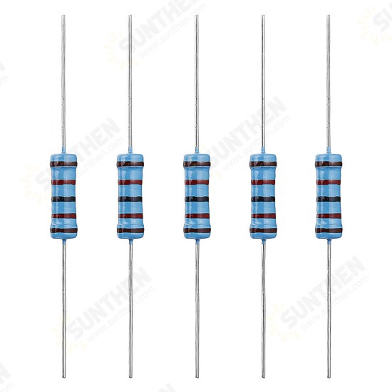 20pcs 2W 12KR Metal Film Resistor Resistance 1% 12K ohm Resistor