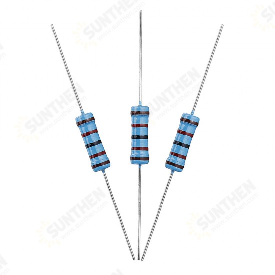 20pcs 2W 12KR Metal Film Resistor Resistance 1% 12K ohm Resistor