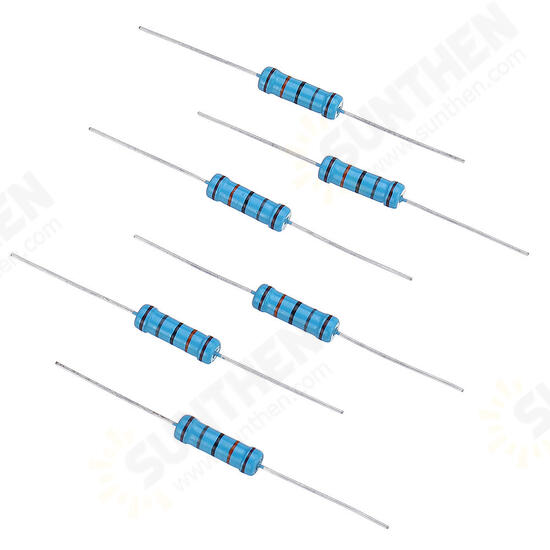 20pcs 2W 180KR Metal Film Resistor Resistance 1% 180K ohm Resistor