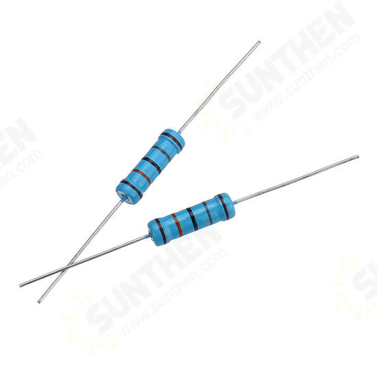 20pcs 2W 180KR Metal Film Resistor Resistance 1% 180K ohm Resistor