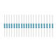 20pcs 2W 240KR Metal Film Resistor Resistance 1% 240K ohm Resistor