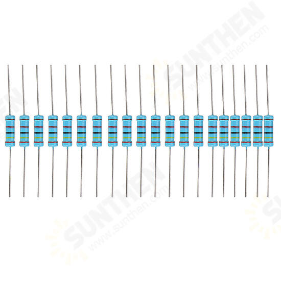 20pcs 2W 24KR Metal Film Resistor Resistance 1% 24K ohm Resistor