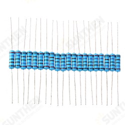 20pcs 2W 2.7KR Metal Film Resistor Resistance 1% 2.7K ohm Resistor 20pcs 2W 2.7KR Metal Film Resistor Resistance 1% 2.7K ohm Resistor