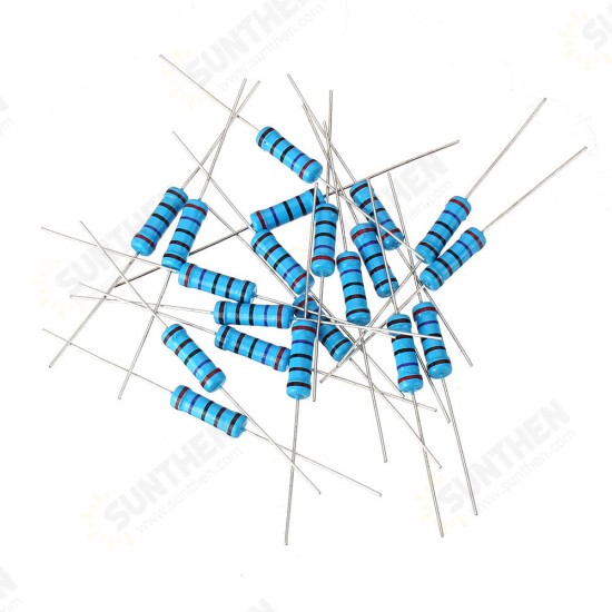 20pcs 2W 2.7KR Metal Film Resistor Resistance 1% 2.7K ohm Resistor