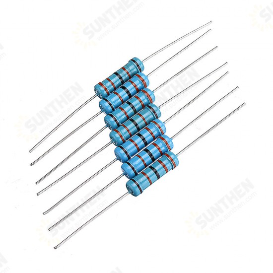 20pcs 2W 330KR Metal Film Resistor Resistance 1% 330K ohm Resistor