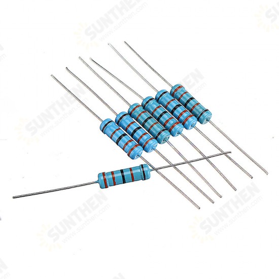 20pcs 2W 330KR Metal Film Resistor Resistance 1% 330K ohm Resistor