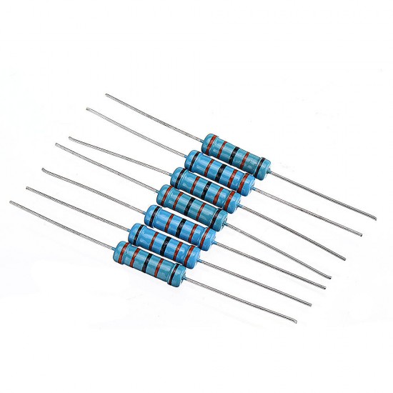 20pcs 2W 330KR Metal Film Resistor Resistance 1% 330K ohm Resistor