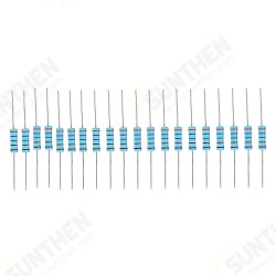 20pcs 2W 3.6KR Metal Film Resistor Resistance 1% 3.6K ohm Resistor 20pcs 2W 3.6KR Metal Film Resistor Resistance 1% 3.6K ohm Resistor